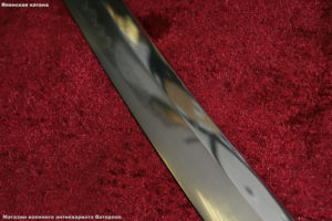 Японская катана самурайская старинная (подлинный самурайский меч).